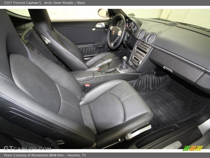  2007 Cayman S Black Interior