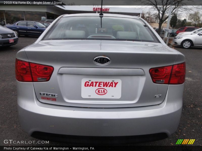 Bright Silver / Stone 2010 Kia Forte EX