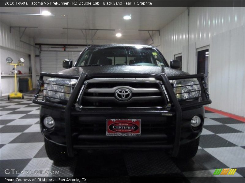 Black Sand Pearl / Graphite 2010 Toyota Tacoma V6 PreRunner TRD Double Cab