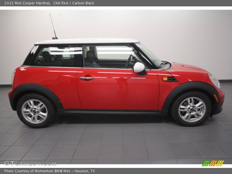 Chili Red / Carbon Black 2013 Mini Cooper Hardtop