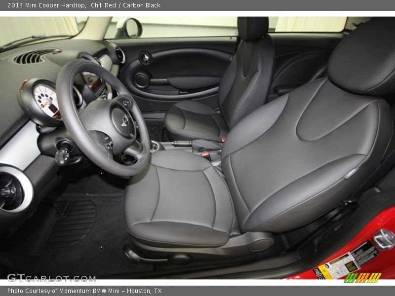 Chili Red / Carbon Black 2013 Mini Cooper Hardtop