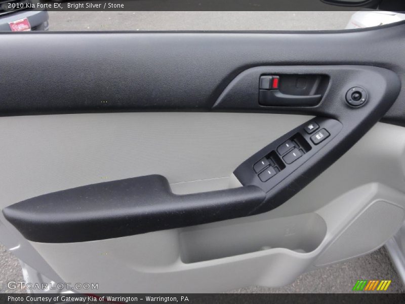 Bright Silver / Stone 2010 Kia Forte EX