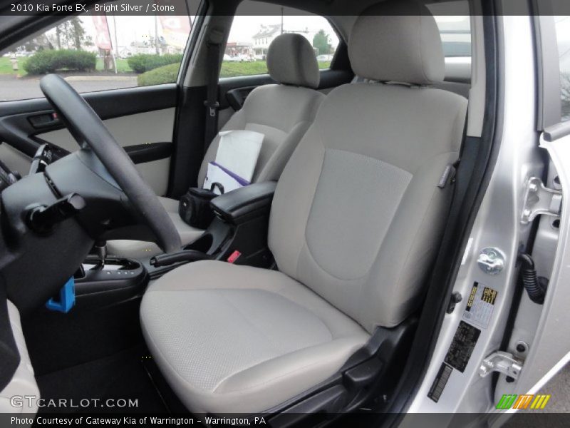 Bright Silver / Stone 2010 Kia Forte EX