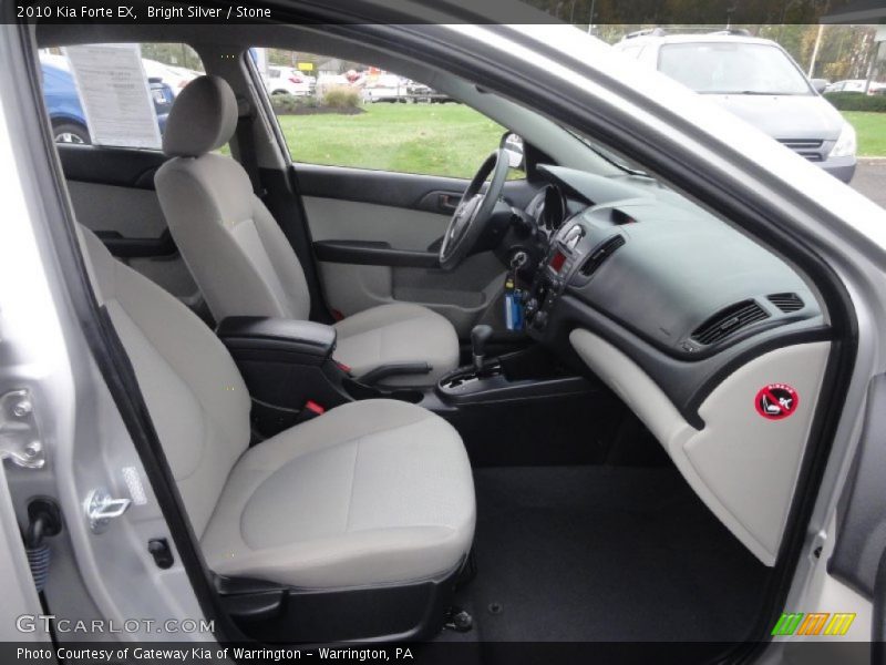 Bright Silver / Stone 2010 Kia Forte EX