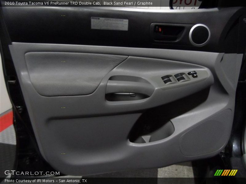 Black Sand Pearl / Graphite 2010 Toyota Tacoma V6 PreRunner TRD Double Cab