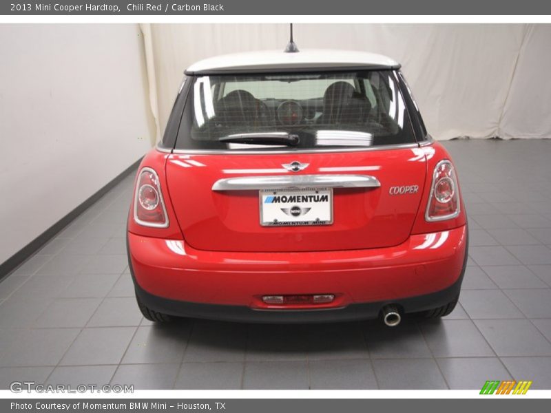 Chili Red / Carbon Black 2013 Mini Cooper Hardtop