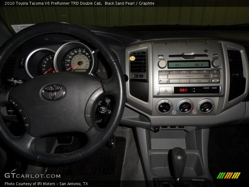 Black Sand Pearl / Graphite 2010 Toyota Tacoma V6 PreRunner TRD Double Cab