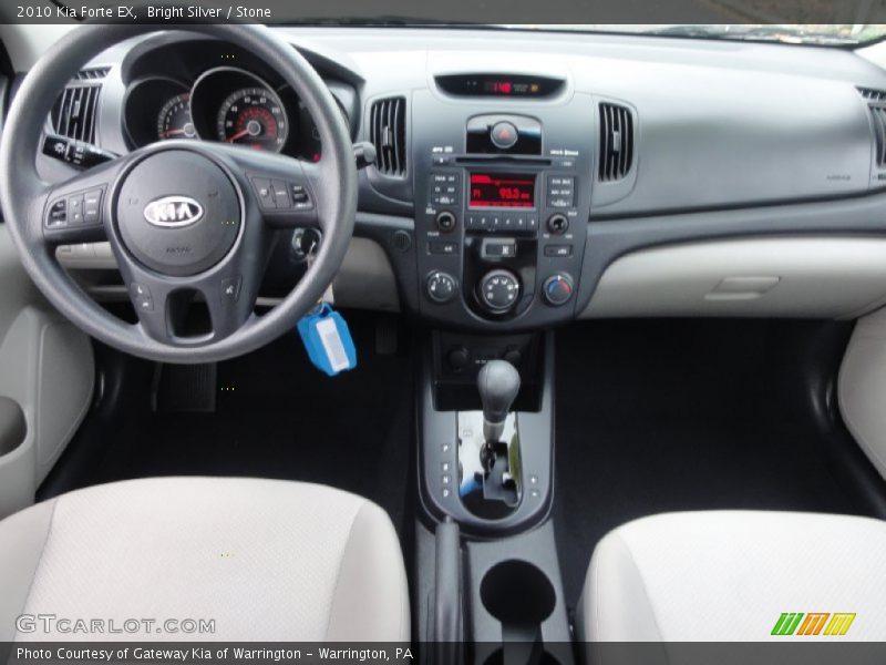 Bright Silver / Stone 2010 Kia Forte EX