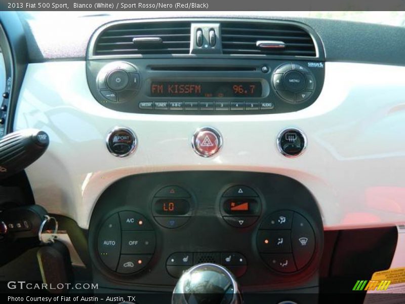 Controls of 2013 500 Sport