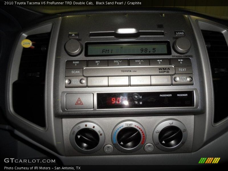 Black Sand Pearl / Graphite 2010 Toyota Tacoma V6 PreRunner TRD Double Cab