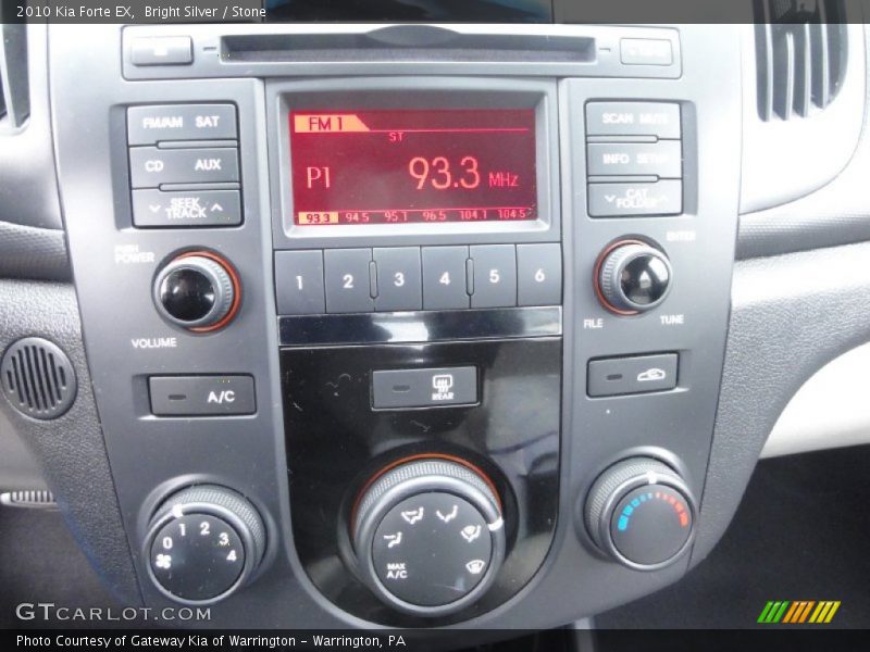 Bright Silver / Stone 2010 Kia Forte EX