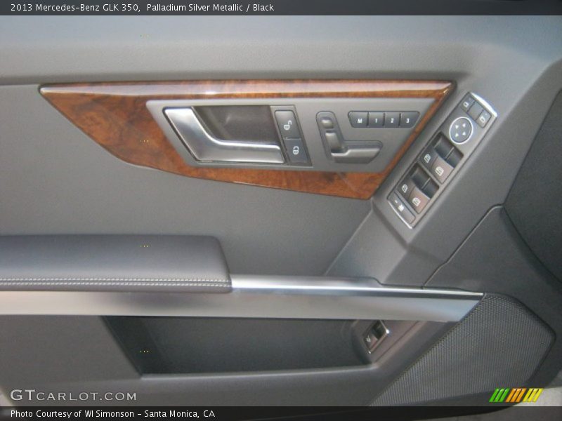 Palladium Silver Metallic / Black 2013 Mercedes-Benz GLK 350