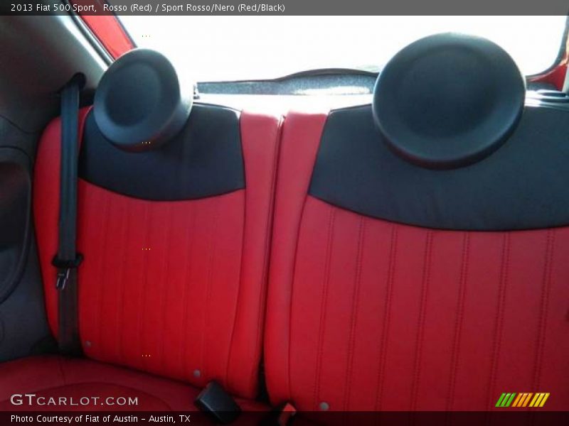 Rosso (Red) / Sport Rosso/Nero (Red/Black) 2013 Fiat 500 Sport