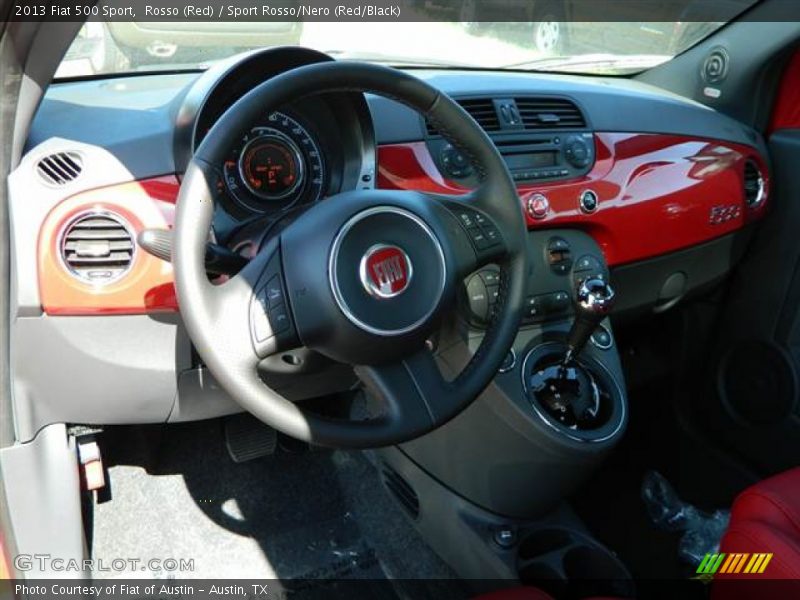 Dashboard of 2013 500 Sport