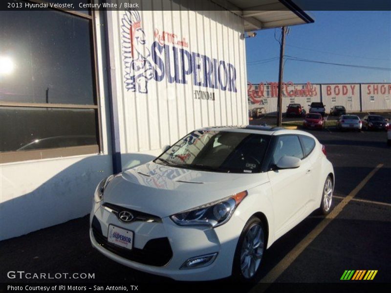 Century White / Black 2013 Hyundai Veloster
