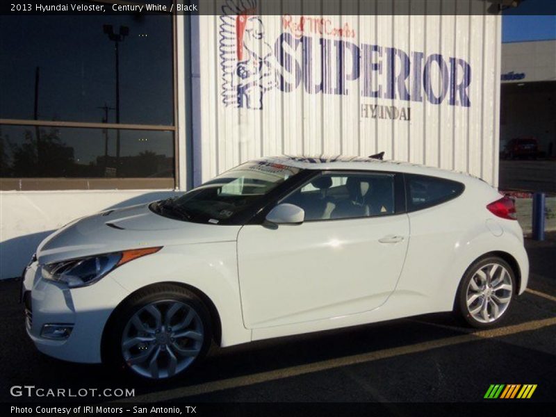 Century White / Black 2013 Hyundai Veloster