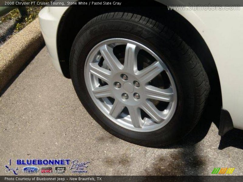 Stone White / Pastel Slate Gray 2008 Chrysler PT Cruiser Touring
