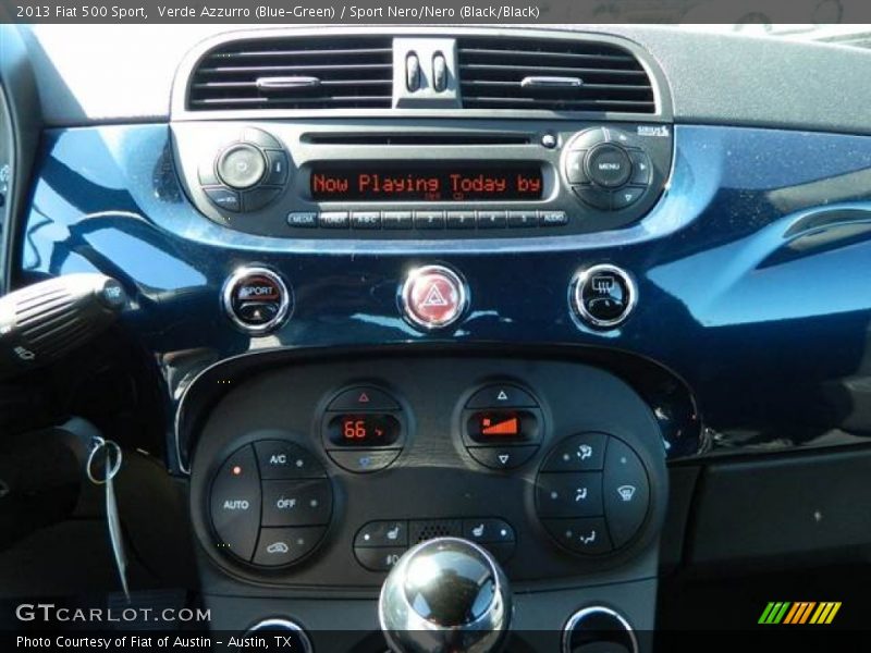 Controls of 2013 500 Sport