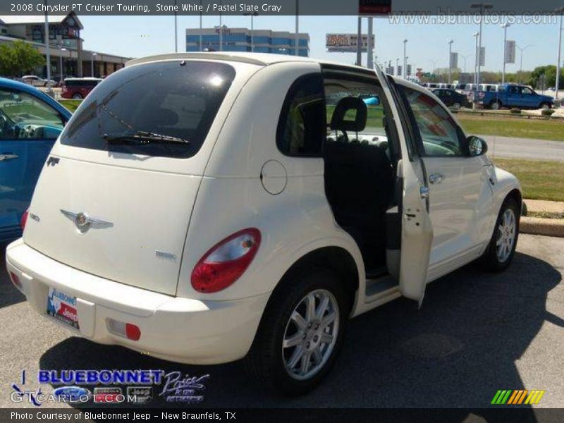 Stone White / Pastel Slate Gray 2008 Chrysler PT Cruiser Touring