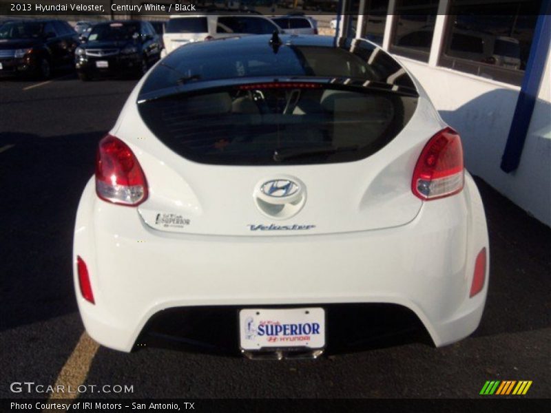 Century White / Black 2013 Hyundai Veloster