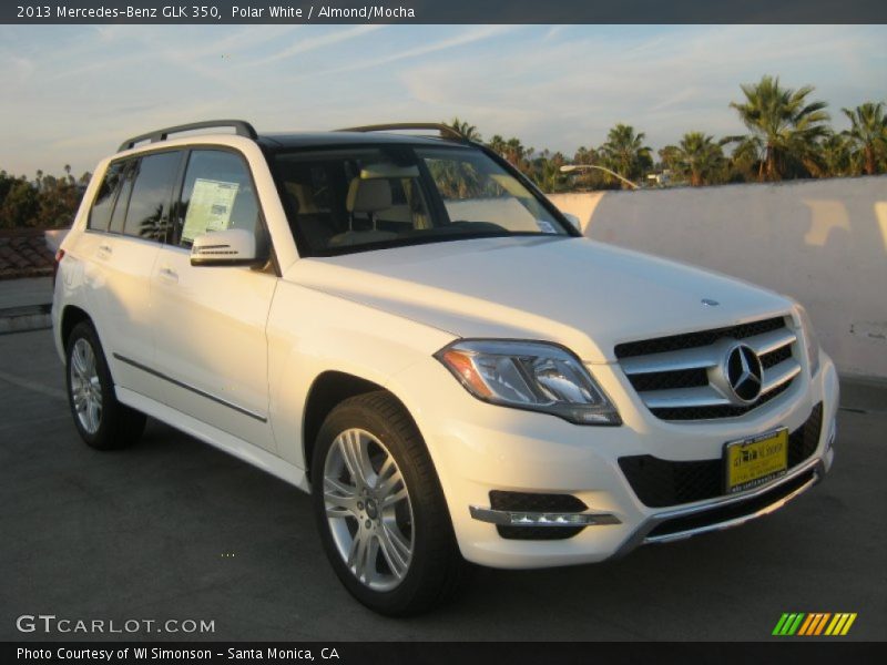 Polar White / Almond/Mocha 2013 Mercedes-Benz GLK 350