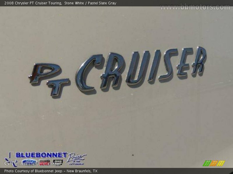 Stone White / Pastel Slate Gray 2008 Chrysler PT Cruiser Touring