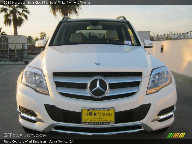 Polar White / Almond/Mocha 2013 Mercedes-Benz GLK 350