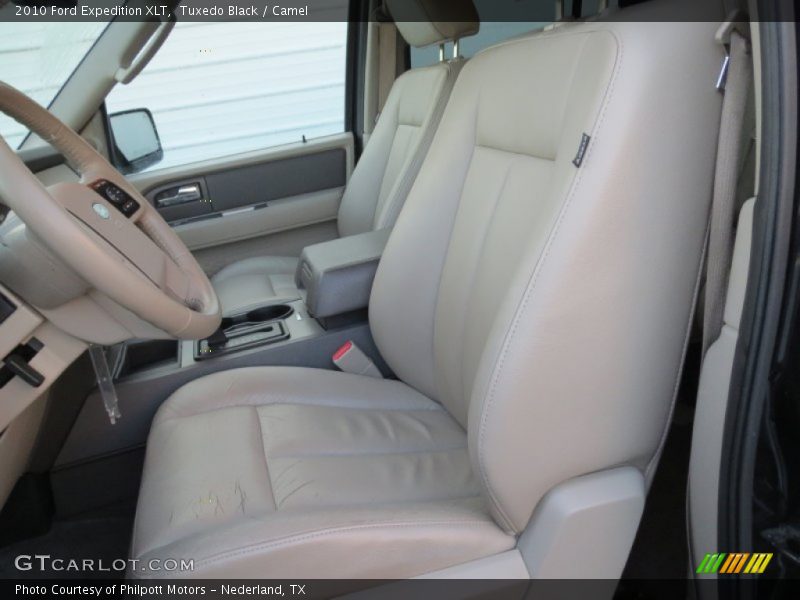 Tuxedo Black / Camel 2010 Ford Expedition XLT