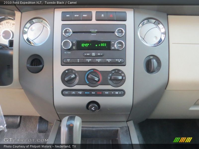 Tuxedo Black / Camel 2010 Ford Expedition XLT