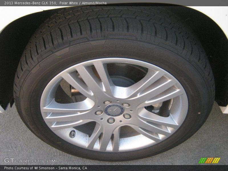 Polar White / Almond/Mocha 2013 Mercedes-Benz GLK 350