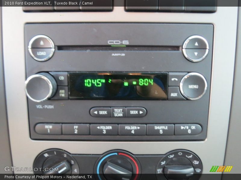 Tuxedo Black / Camel 2010 Ford Expedition XLT