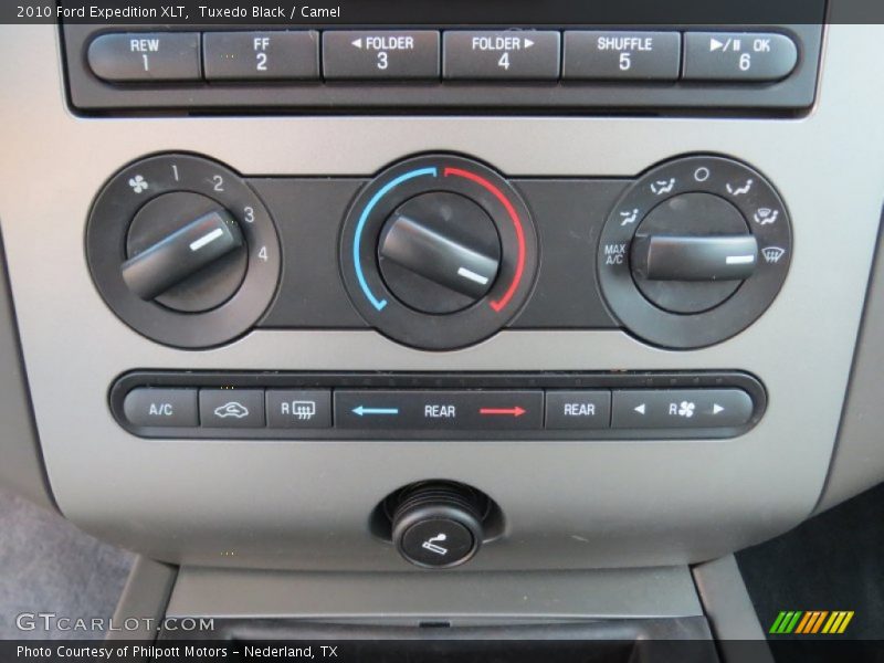 Tuxedo Black / Camel 2010 Ford Expedition XLT