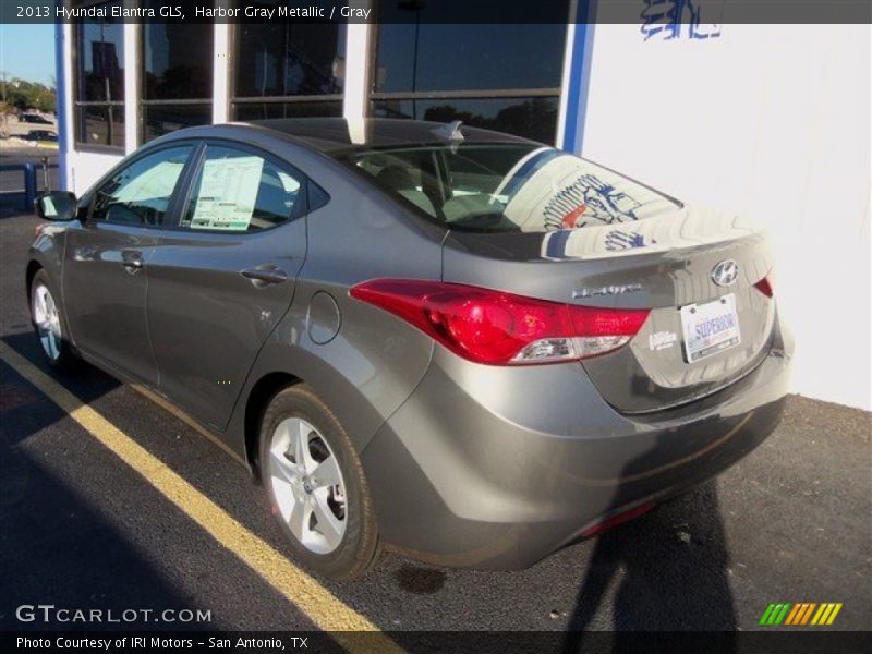 Harbor Gray Metallic / Gray 2013 Hyundai Elantra GLS