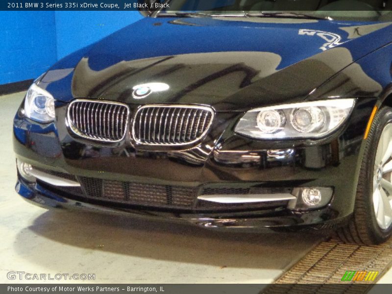 Jet Black / Black 2011 BMW 3 Series 335i xDrive Coupe