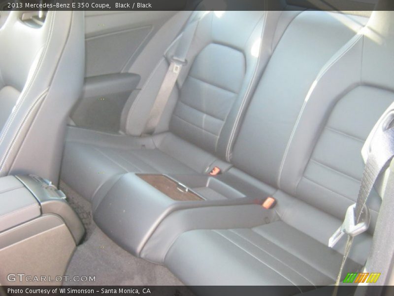 Black / Black 2013 Mercedes-Benz E 350 Coupe