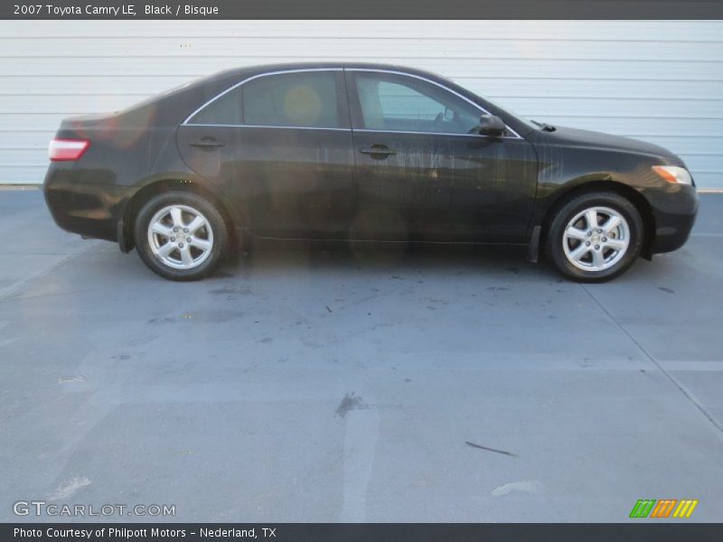 Black / Bisque 2007 Toyota Camry LE