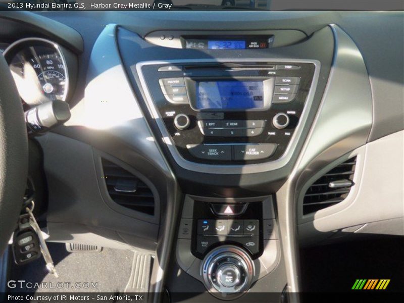 Harbor Gray Metallic / Gray 2013 Hyundai Elantra GLS