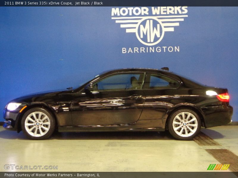Jet Black / Black 2011 BMW 3 Series 335i xDrive Coupe