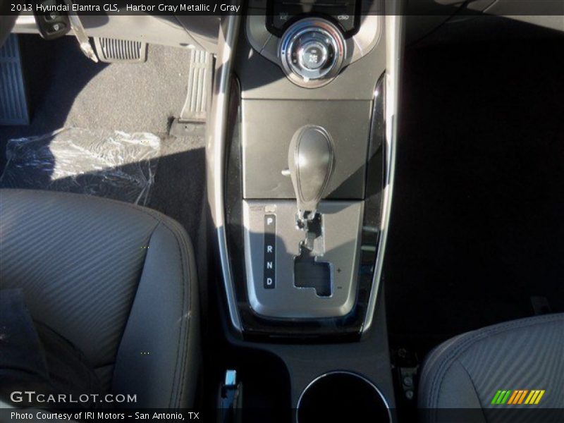 Harbor Gray Metallic / Gray 2013 Hyundai Elantra GLS