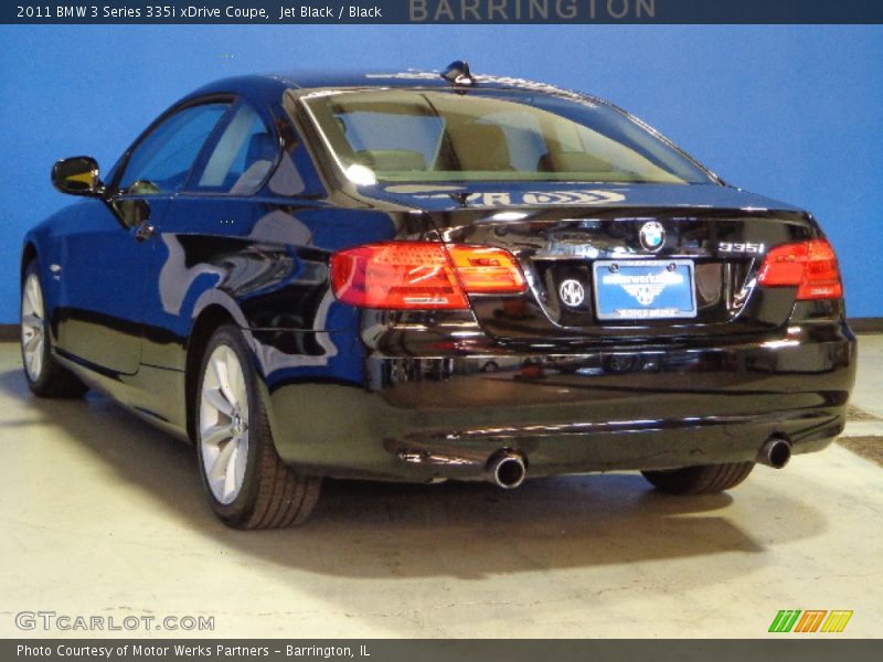 Jet Black / Black 2011 BMW 3 Series 335i xDrive Coupe