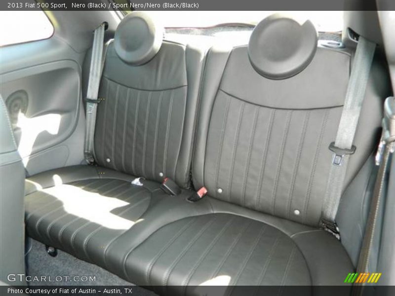 Rear Seat of 2013 500 Sport