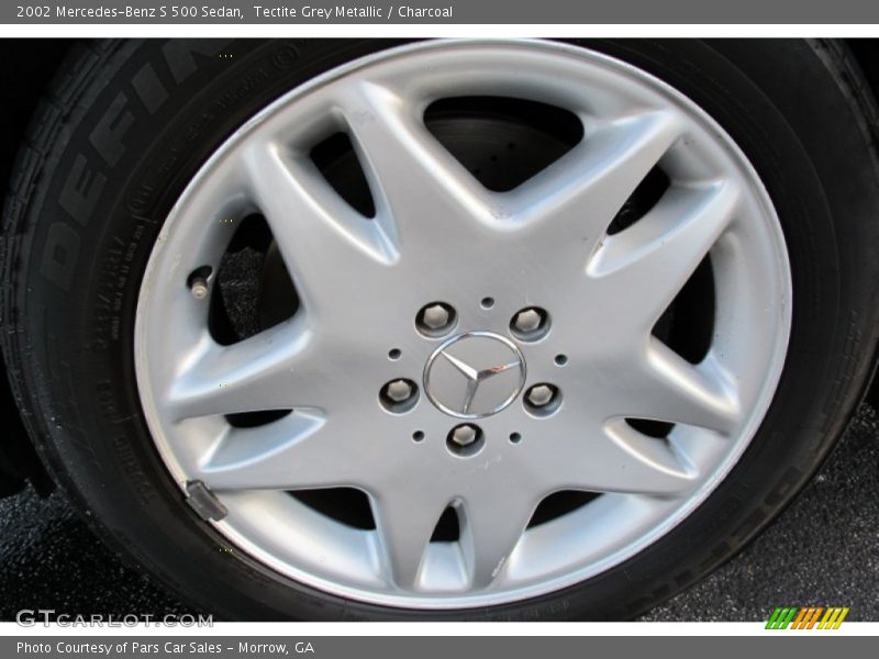 Tectite Grey Metallic / Charcoal 2002 Mercedes-Benz S 500 Sedan