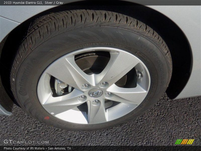 Silver / Gray 2013 Hyundai Elantra GLS
