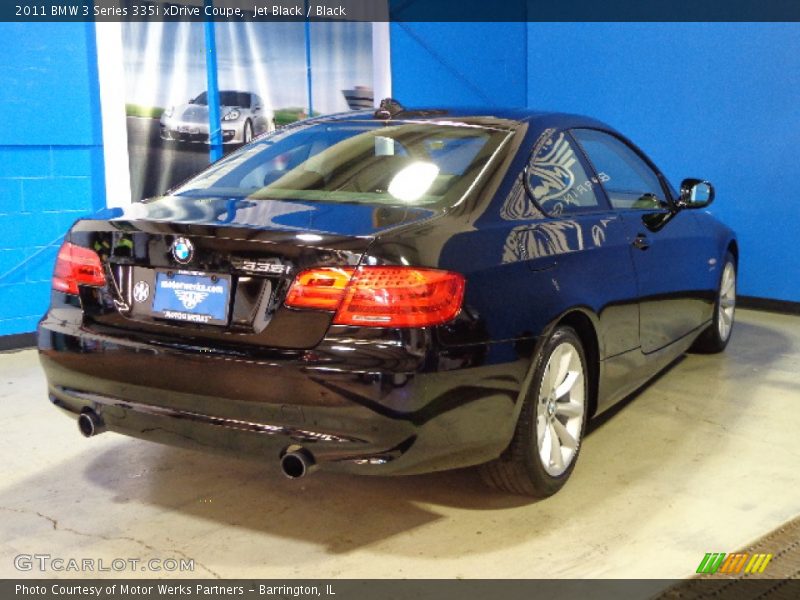 Jet Black / Black 2011 BMW 3 Series 335i xDrive Coupe