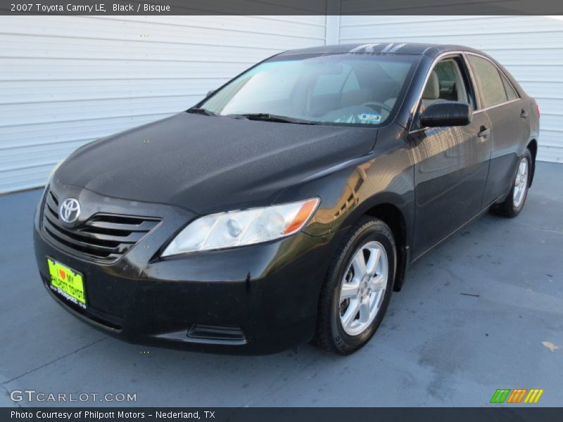 Black / Bisque 2007 Toyota Camry LE