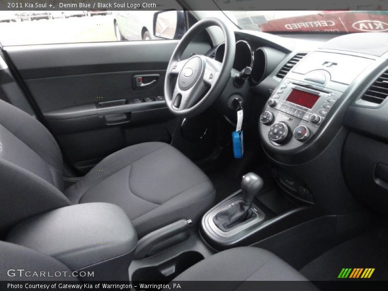 Denim Blue / Black Soul Logo Cloth 2011 Kia Soul +