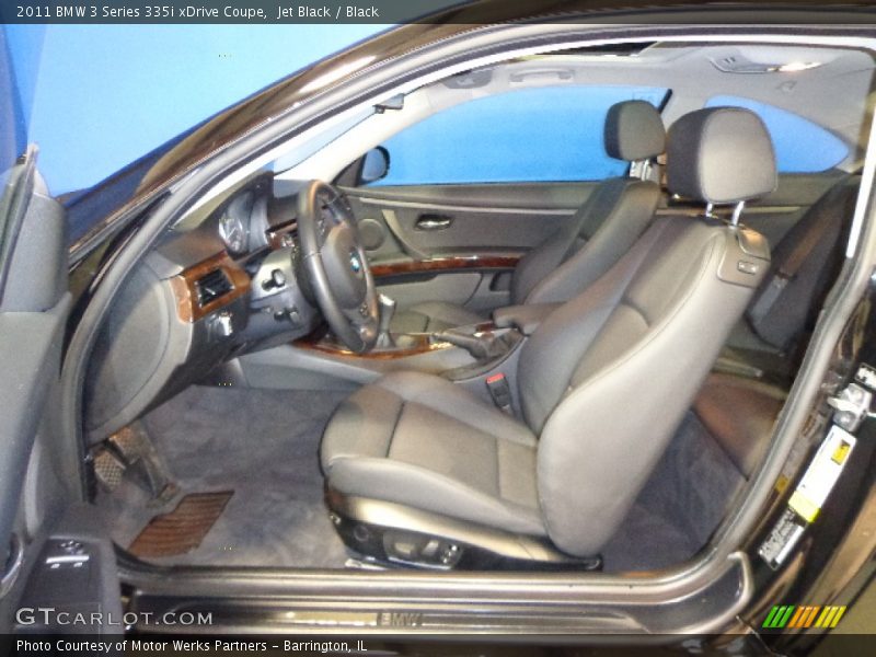 Jet Black / Black 2011 BMW 3 Series 335i xDrive Coupe