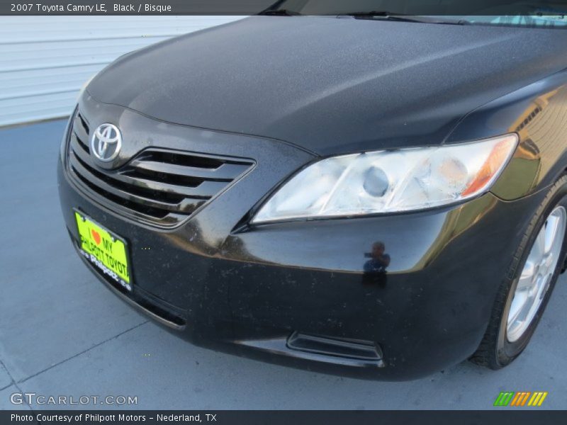 Black / Bisque 2007 Toyota Camry LE