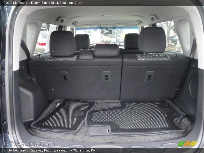 Denim Blue / Black Soul Logo Cloth 2011 Kia Soul +