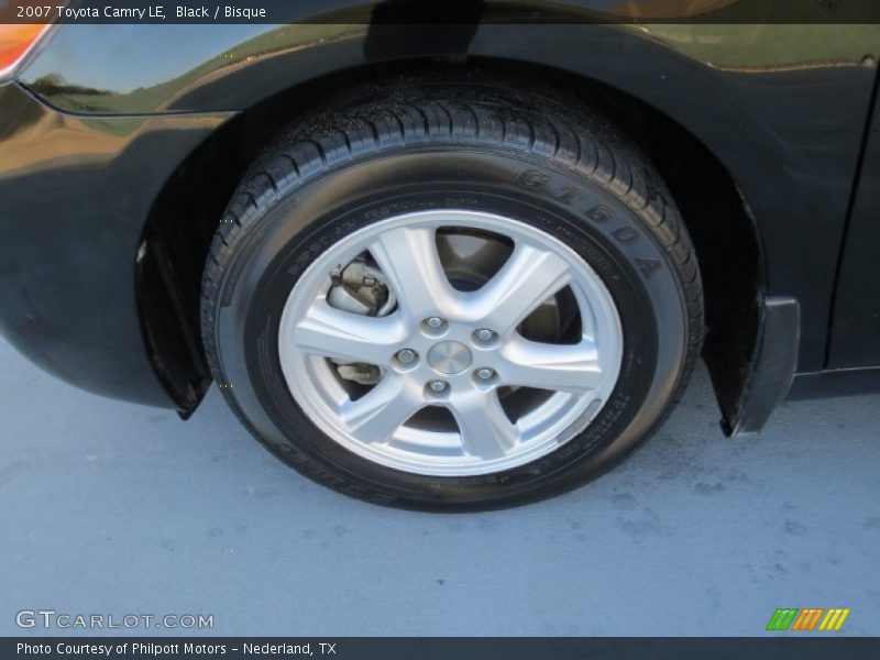 Black / Bisque 2007 Toyota Camry LE